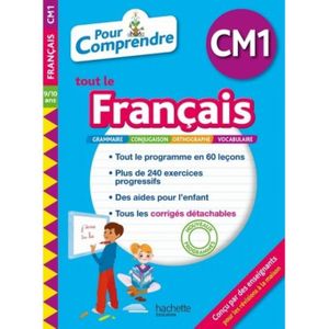 MANUEL PRIMAIRE Français CM1 pour comprendre. Edition 2019
