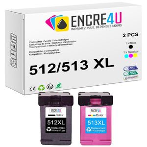Cartouches D'encre Génériques Pour Canon MP282 - PG510 XL + CL511 XL, Pack Neuf