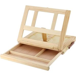 CHEVALET DE PEINTRE 1 chevalet de table portable en bois de hêtre avec