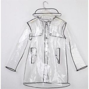 Imperméable - Trench Transparent Veste Imperméable à Capuche Poncho Imp