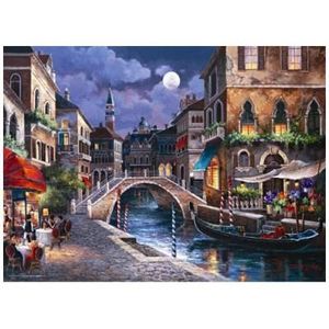 PUZZLE Puzzle - Rues de Venise - 1000 pièces - Adulte