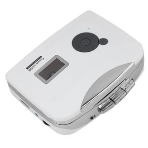 Boombox Cassette Bluetooth Lecteur Cassette Radio Radio AM/FM Jack Headph  Écran LCD Convertir Cassettes en USB/SD, USB/Micro SD, Style Classique des