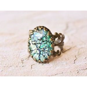 925 Sterling Argent Vert Naturel Péridot Bague Bijoux Oval Cut Taille US 3 To 13