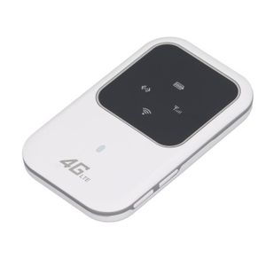 MODEM - ROUTEUR Qiilu WiFi portable 4G Hotspot Mobile 4G LTE, Routeur WiFi Portable Version Asie avec Emplacement pour Carte informatique interne