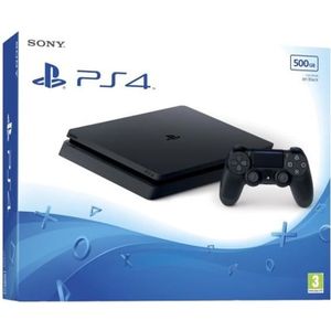 CONSOLE PS4 Console de jeu PLAYSTATION 4 SONY 500 GB Noir - Co