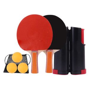KIT TENNIS DE TABLE VGEBY Set de Tennis de Table Portable avec Filet, 