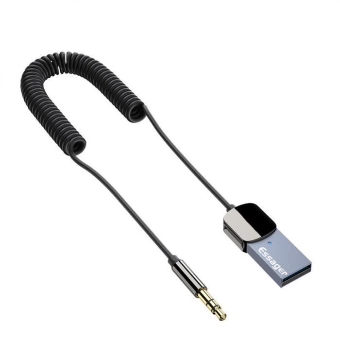 UGREEN Adaptateur Jack Bluetooth 5.1 pour TV Télé Émetteur Récepteur  Bluetooth pour Voiture Prise Jack 3.5mm Transmetteur Bluetooth Auxiliaire  Audio pour Casque Écouteurs Enceinte Amplificateur : : Informatique