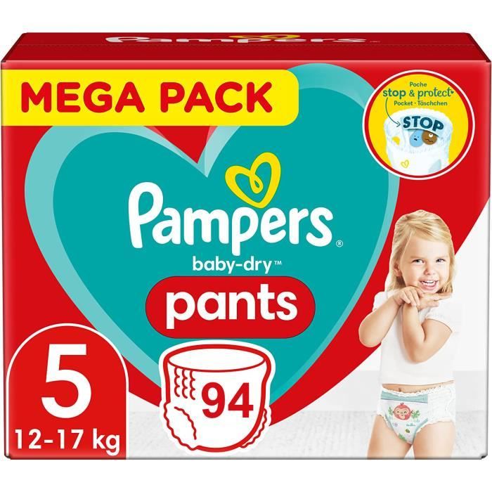 Couche bebe pampers pants taille 5 - Cdiscount