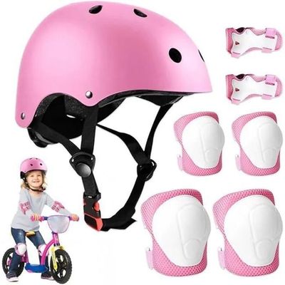 Casque Vélo Enfant 1-3 Ans - Réglable 48-52 Cm, Léger, Aéré - Pour Vélo, Trottinette, Draisienne, Skate - Protection EPS/PC