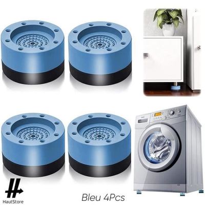 Tampons Anti-vibrations EVA pour Machine à Laver et Réfrigérateur - FDIT -  Kit d'accessoires - Blanc - Cdiscount Electroménager
