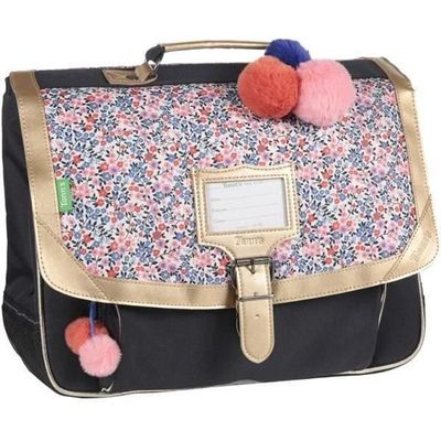 Mochila Escolar Tann's Les Fantaisies Carla - 38 Cm, 2 Hebillas, Color Azul, Para Niños