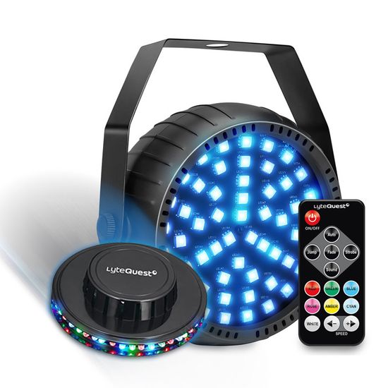 Pack Jeux de lumières Festinight Magic Set Teos, 4 PAR LED, trépied
