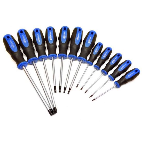 Cles Torx Dapetz® T-Handle Torx Screwdriver Set 7 Piece Star Allen Key Set ( T15, T20, T25, T27, T30, T40, T45) Precision Tool For Mechanical And DIY Clé Torx