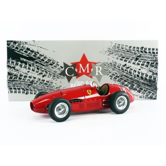 Voiture Miniature de Collection - CMR 1/18 - FERRARI 500 F2 - Winner British GP 1952 - World Champion - Red - CMR196