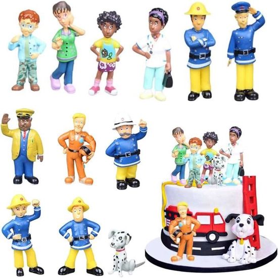 Décoration De Gâteau Sur Le Thème Du Pompier, échelle De Pompier, Camion De Pompier, Décoration De Gâteau à L'eau Précieuse, Garçons Et Enfants, 1ère Fête D'anniversaire D'un An