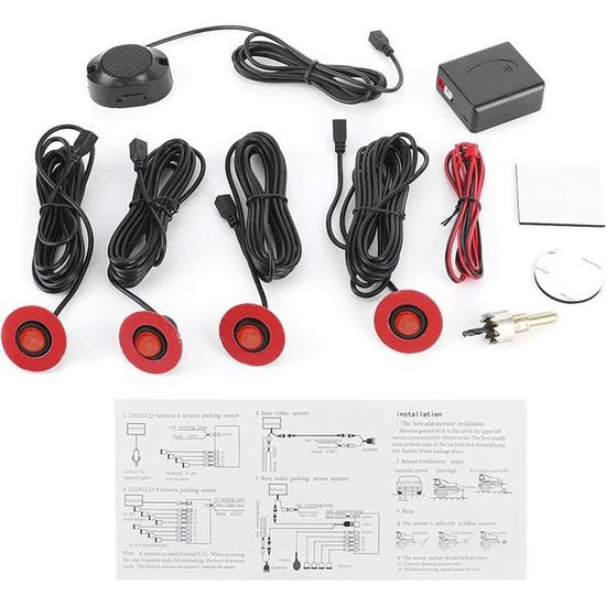 Kit de Radar de recul de Voiture de 16,5 mm, Assistance de recul de — free download