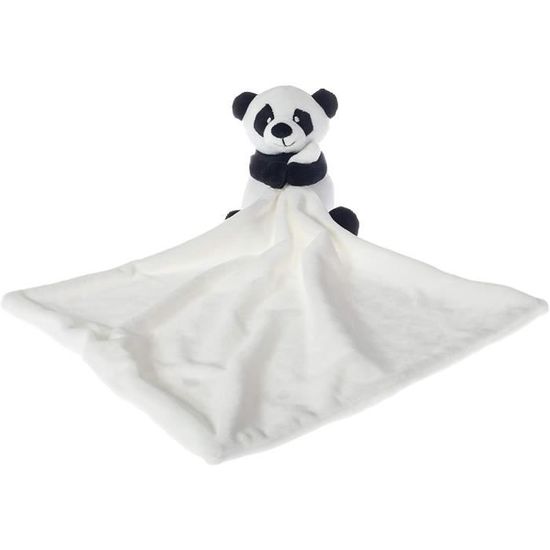 Couverture peluche confort pour bébés nouveau-nés panda - Marque - Modèle - Couleur principale: Blanc