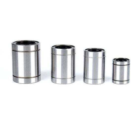 Lot De 4 Douilles Linéaires LM10UU - Roulements à Billes 10x19x29 Mm, Pour CNC Et Projets DIY