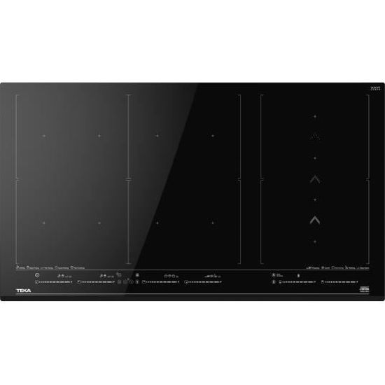 Plaque 10 Zones de cuisson induction dont 2 flex, 1 flex slide, 1