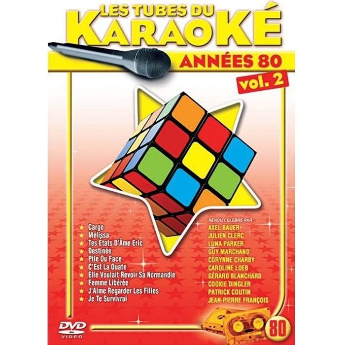 LES TUBES DU KARAOKE ANNEES 80, VOL. 02 - Cdiscount DVD