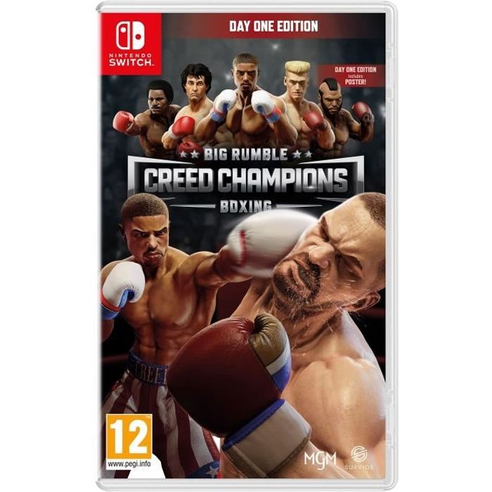 Big Rumble Boxing : Creed Champions Day One Edition Jeu Switch - vue 9