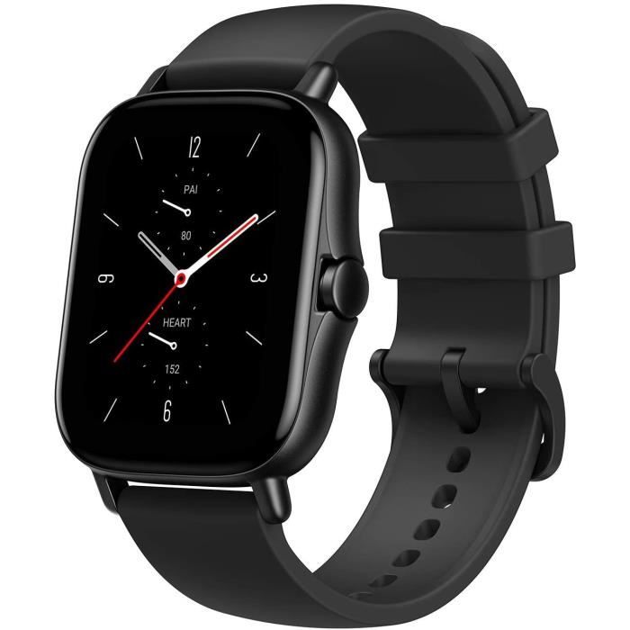 Amazfit GTS 2 Montre Connectée Homme Smartwatch Montre de Sport Trackers d'activité 5 ATM Etanche Montre Intelligente Noir