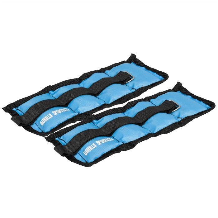 Bandes lestées pour poignets ou chevilles - 2 x 0,5 KG
