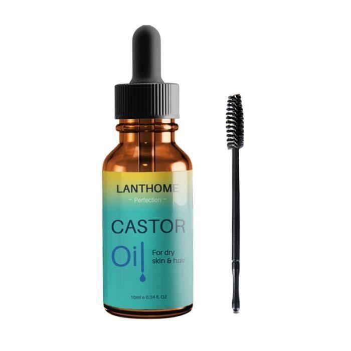 1 pc huile de ricin améliorant les racines empêchant la calvitie Anti perte de cheveux traitement croissance des nourrissant