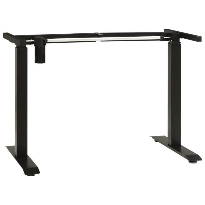 Bureau Réglable en hauteur Bureau Debout Cadre seul Bureau Assis Debout Cadre de bureau Largeur réglable : 102 - 160 cm- Poste❤6419