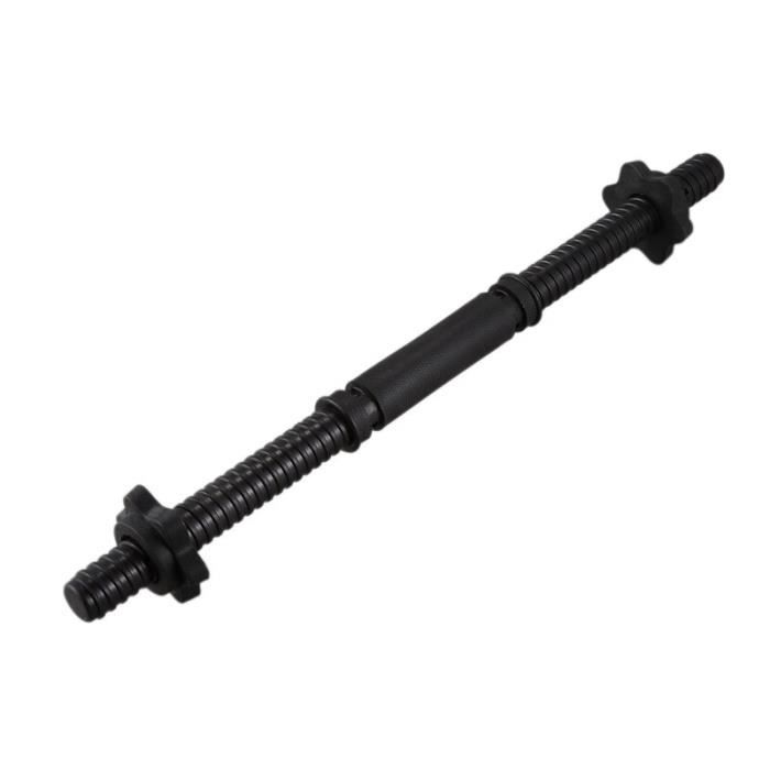 17.7 pouces haltères barres haltère poignée poids ascenseur Spinlock pour exercice de Fitness à domicile régla JS5626