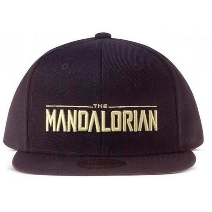 Star Wars The Mandalorian Homme Casquette noir