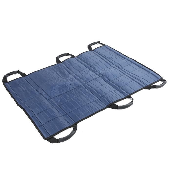 Coussin de transfert d'allaitement, drap de lit de positionnement lavable réutilisable avec 6 poignées pour