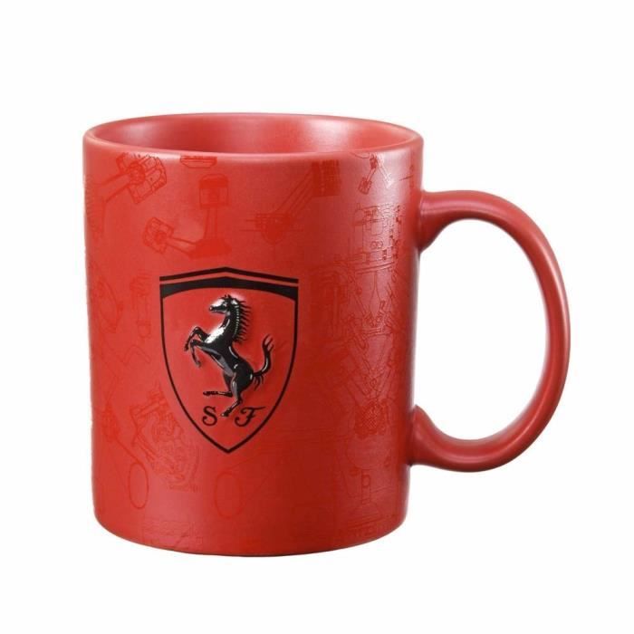 Mug Officiel Ferrari Rouge