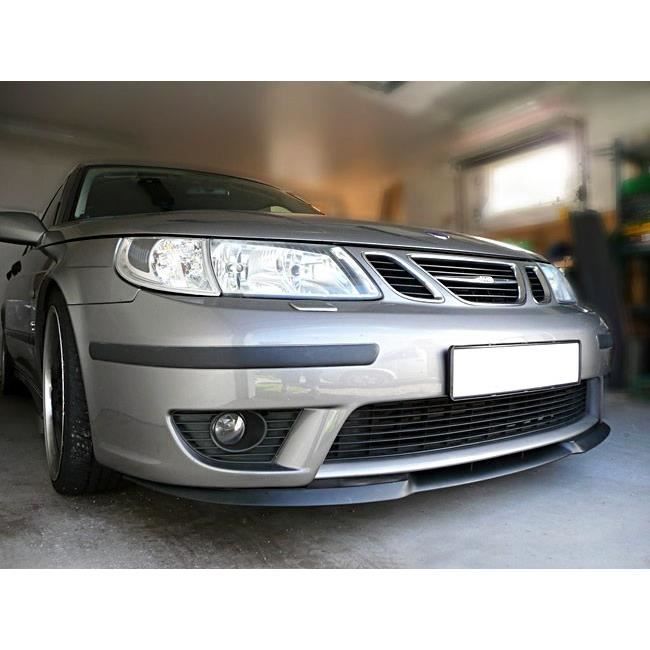Pour Saab 9-3 Spoiler Lèvre Lame Inférieure Pare-Choc Avant Noir Mat 1998-2012