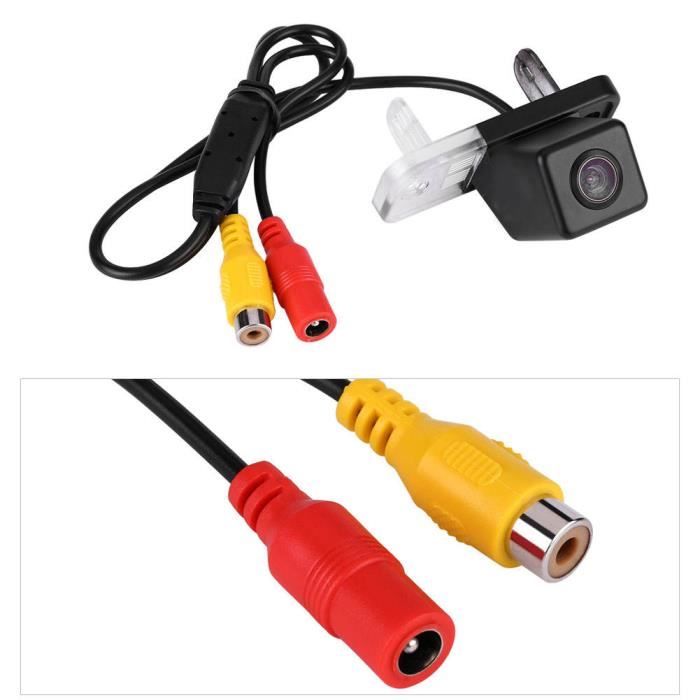 Hililand Caméra de recul pour Benz 170 °Caméra de Recul à Vue Arrière de Voiture pour Mercedes Benz Classe C E CLS W203 W211