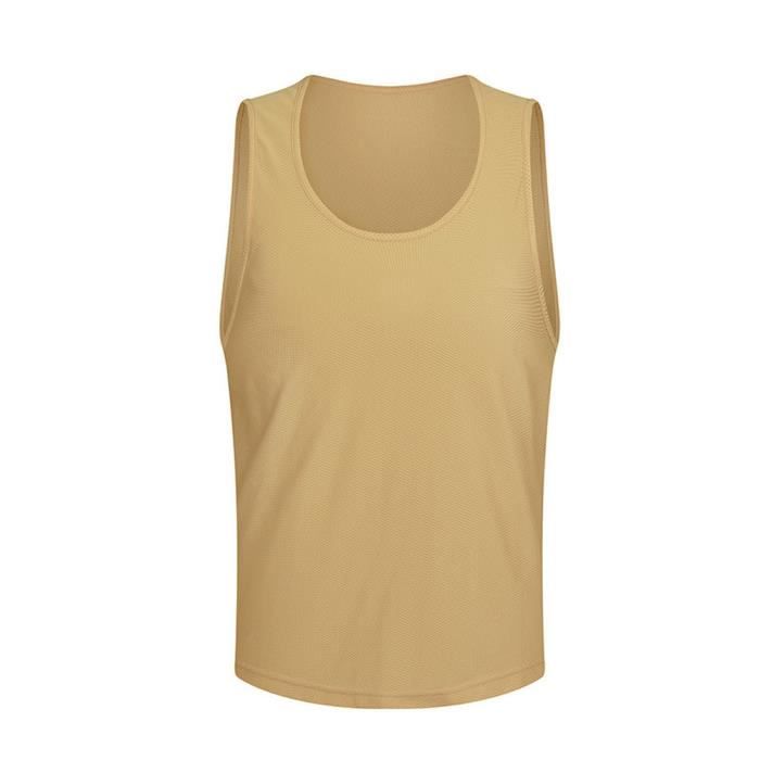 Gilet de Sport Adultes Maillots Veste Survêtement d'Entraînement Respirant pour Hommes Femmes pour Football Basket-ball Rugby