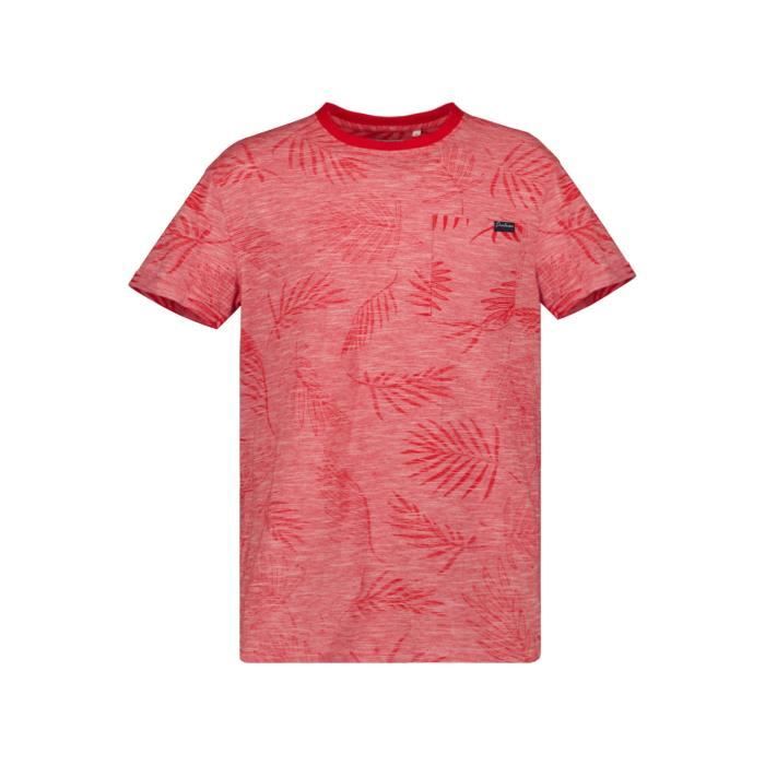 DEELUXE T-shirt avec imprimé tropical NIKI Red