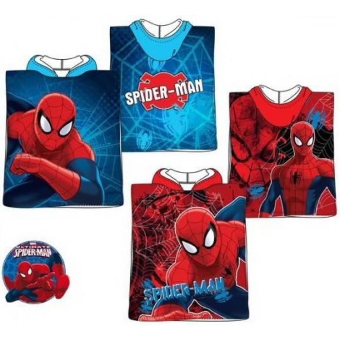 Poncho - Serviette de bain Spiderman