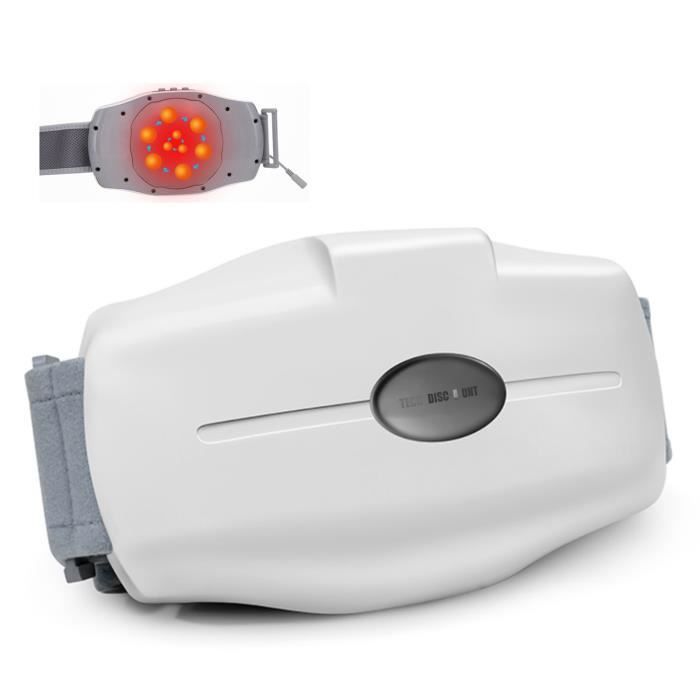 Masseur abdominal TEC chauffage par vibration rechargeable de trois générations