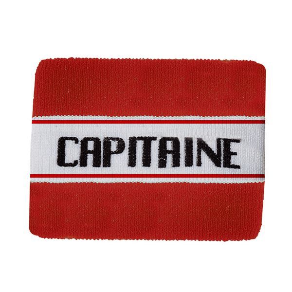 Brassrad capitaine junior couleur blanc/rouge