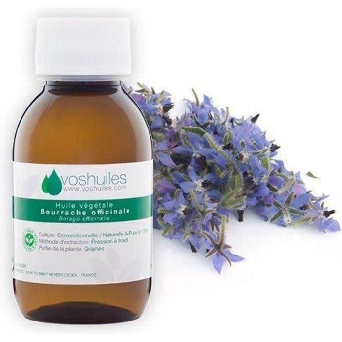 Huile Végétale de Bourrache officinale 100ML