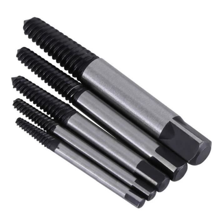 Kit Extracteur De Vis 16 Pièces - Pour écrous Et Vis Endommagés, Rouillés Ou Bloqués - Acier Au Molybdène - Boîte De Rangement - 4