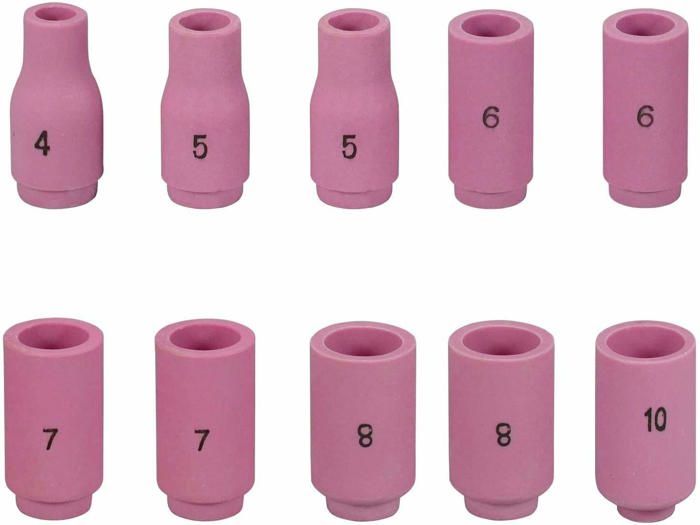 Kit bouclier de buse TIG - RIVERWELD - 10N44 - Tailles assorties ...