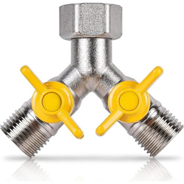 Vanne De Dérivation G1-2 En 3 Voies,adaptateur En T Convertisseur De