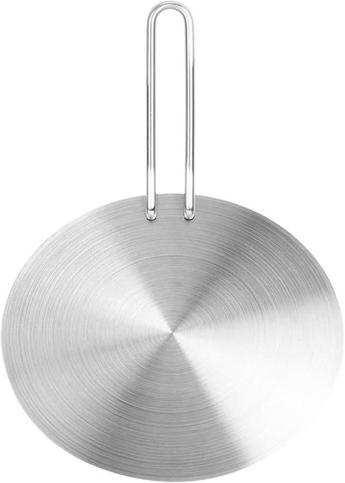Diffuseur de Chaleur, Plaque de Diffusion de Chaleur Motif Épais Antidérapant en Alliage d'Aluminium 0.6cm pour Usage Domestique
