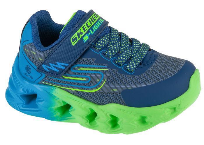 Skechers Chaussures de sport - SKECHERS - Vortex 2.0 Quantroid - Bleu - Scratch - Technologie Lights