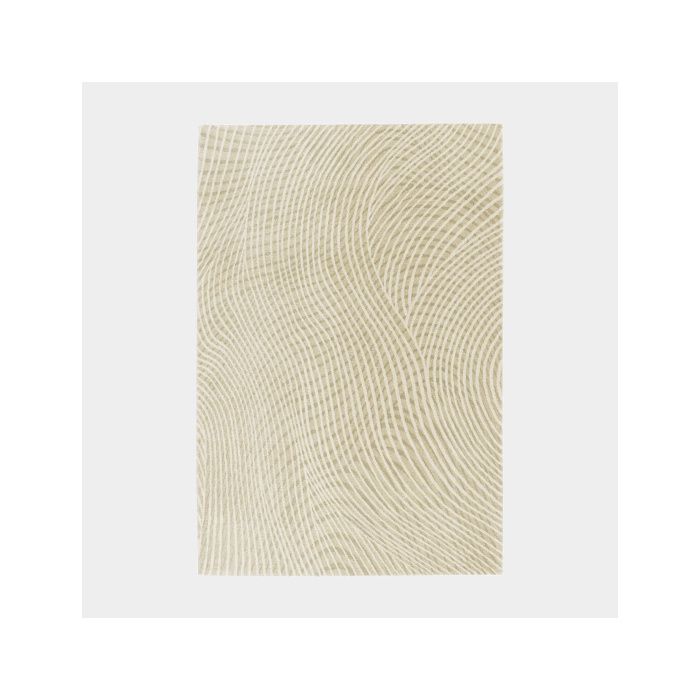 Tapis de salon ou chambre - Méditation - Beige et