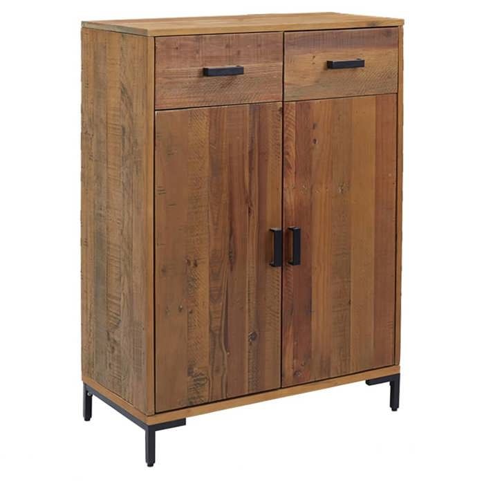 CLARENCE® Étagère à chaussures - Magasin à Chaussures - 75x40x110 cm Bois pin massif LL282