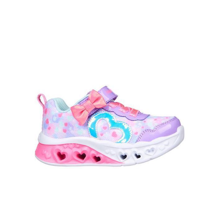 Skechers Baskets Lumineuses Skechers Enfant – Éclat de Cœur Multicolore