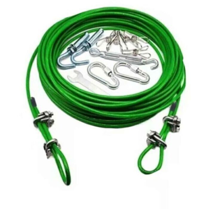 Corde à linge rétractable pour usage extérieur camping antidérapante pour suspendre des couvertures pour sécher à lextérieur